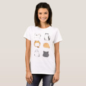Cute Cats T-shirt (Voorkant volledig)
