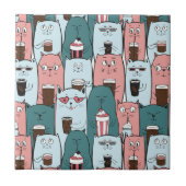 Cute Cats  Tegeltje (Voorkant)