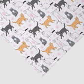 Cute Cats Tissuepapier (Detail)