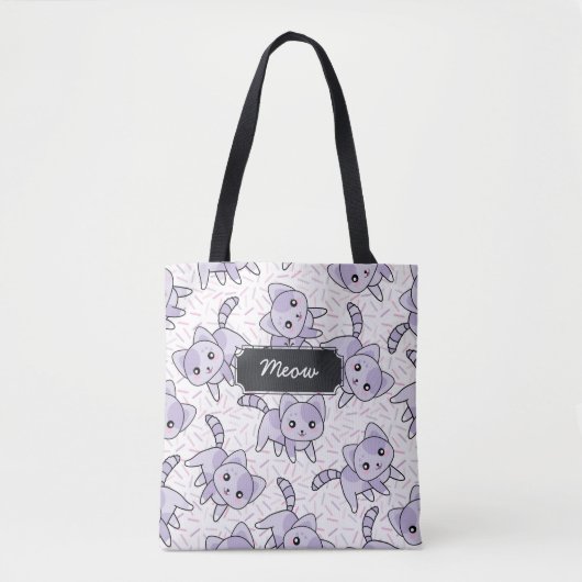 Cute Cats Tote Bag (Voorkant)