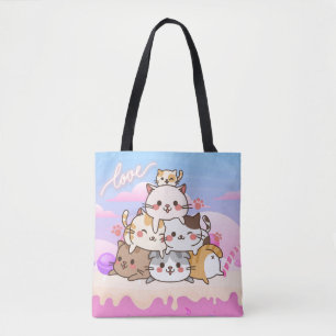Cute Cats Tote Bag