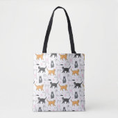 Cute Cats Tote Bag (Voorkant)
