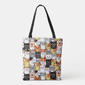 Cute Cats Tote Bag (Achterkant)