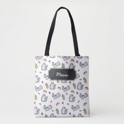 Cute Cats Tote Bag (Voorkant)