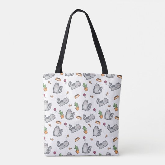 Cute Cats Tote Bag (Achterkant)