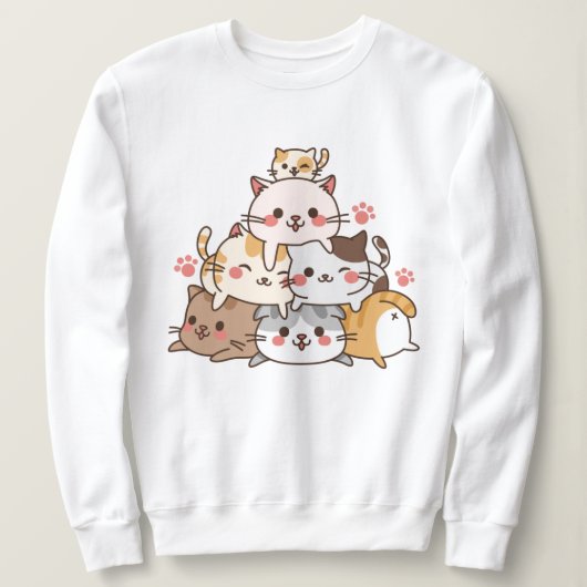 Cute Cats Trui (Design voorkant)
