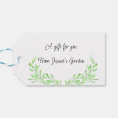 Cute Cats uit mijn Label voor tuinspoeling Cadeaulabel (Achterkant Horizontaal)