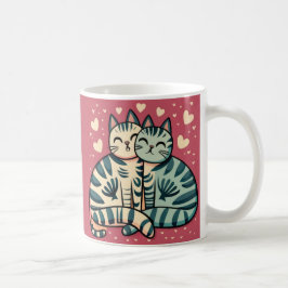 Cute Cats Valentijn Koffiemok
