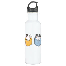 Cute Cats Waterfles