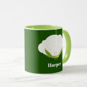 Cute Cauliflower Food Name Mok (Voorkant rechts)