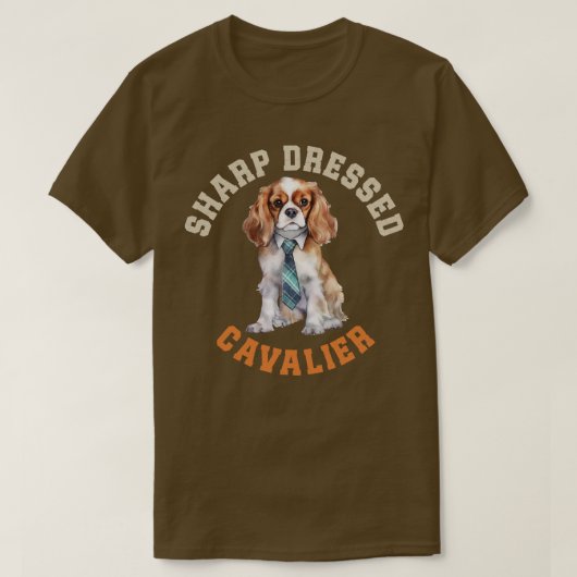 Cute Cavalier King Charles Spaniel T-shirt (Design voorkant)