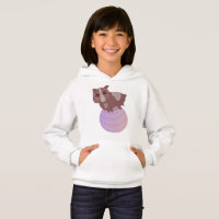 Cute Cavia Fitness Thema Illustratie