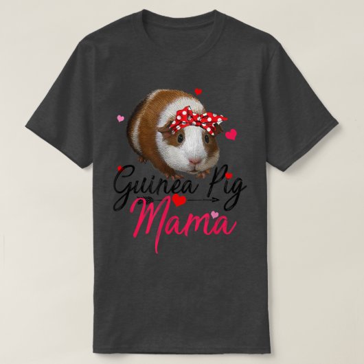 Cute Cavia Mama Kostuum Shirt Vrouwen Cavia (Design voorkant)