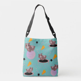 Cute Cavia's aan het Trainen Crossbody Tas