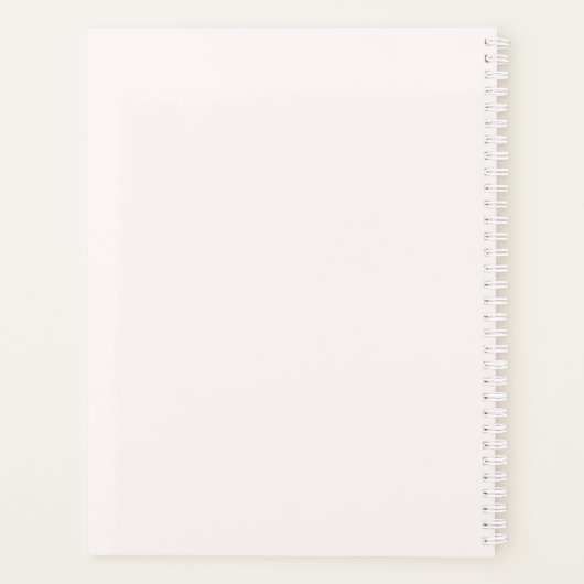 Cute Celestial Characters – Whimsical Pastel Space Planner (Achterkant)