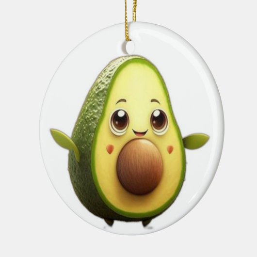 Cute Ceramic Circle Ornament (Links)