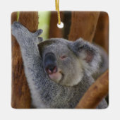 Cute Ceramic Koala Ornament (Voorkant)