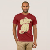 Cute Cerberus Cartoon T-shirt (Voorkant volledig)