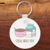 Cute Cerea over jou Sleutelhanger (Voorkant)