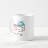 Cute Cereal and Milk Serous about You Pun Koffiemok (Voorkant links)