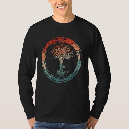 Cute Chakra Yogi Namaste & Meditation Om Mantra Ze T-shirt (Voorkant)