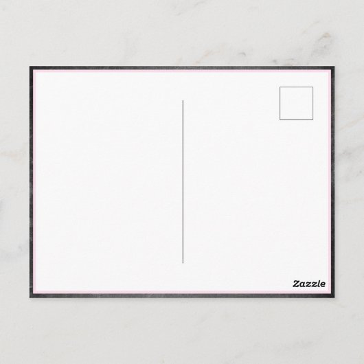 Cute Chalkboard Girly Birthday Foto Dank je Briefkaart (Achterkant)