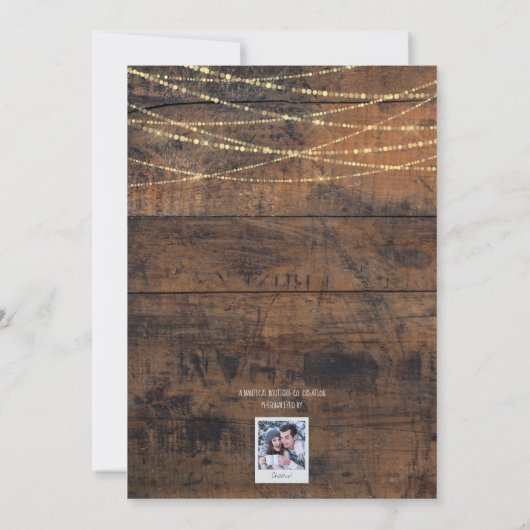 Cute Challah Days 1-Foto Holiday Hanukkah Kaart (Achterkant)