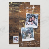 Cute Challah Days Hanukkah 2-Photo Holiday Kaart (Voorkant / Achterkant)