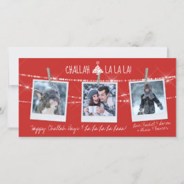 Cute Challah Days La La La La La 3-Photo Holiday K