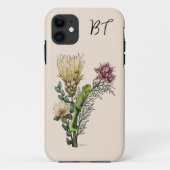 Cute Chameleon in Floral Bouquet Botanical Art Case-Mate iPhone Case (Achterkant)