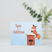 Cute Change of Address New Address Announcement Aankondigingskaart (Staand voorkant)