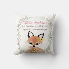 Cute chanterelle gepersonaliseerd, behalve de datu kussen