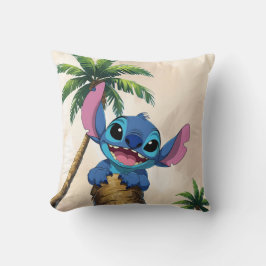 Cute Chaotic Vibes Throw Pillow – Tropical Cartoon Kussen