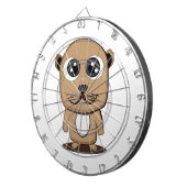 Cute character clipart dartbord (Voorkant Rechts)
