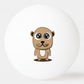 Cute character clipart pingpongbal (Voorkant)