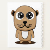 Cute character clipart planner (Achterkant)