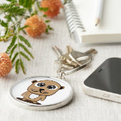 Cute character clipart sleutelhanger (Zijkant)