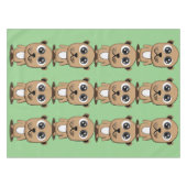 Cute character clipart tafelkleed (Voorkant (Horizontaal))