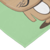 Cute character clipart tafelkleed (Gekanteld)