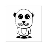 Cute character clipart  zelfinktende stempel (Design)