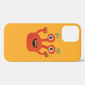 Cute character grappig oranje cartoon Case-Mate iPhone case (Achterkant (horizontaal))