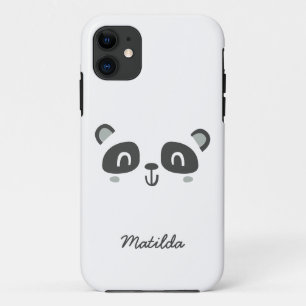 Cute character panda children's personalized Case-Mate iPhone case