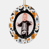Cute Characters Baby's First Halloween Ornament (Rechts)