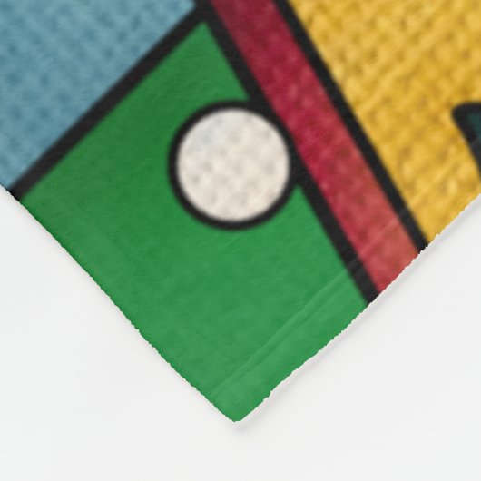 Cute Charming Kerstmis Carol Singer Cat Fleece Deken (Hoek)