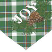 Cute Charming Prettige feestdagen Joy Cabin Home D Korte Tafelloper (Hoek)