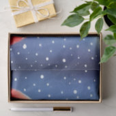 Cute Charming Retro  Santa Claus-ontkoppeling Tissuepapier (Geschenk)