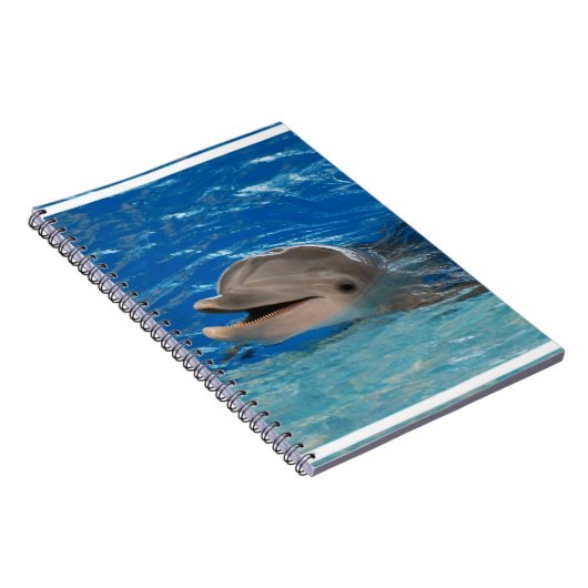 Cute Chattering Dolphin Notitieboek (Rechterzijde)