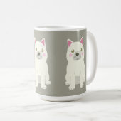 Cute Cheeks French Bulldog Koffiemok (Voorkant rechts)