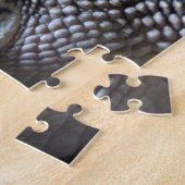 Cute Cheeky Baby Crocodile Smiling Legpuzzel (Zijkant)