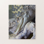 Cute Cheeky Baby Crocodile Smiling Legpuzzel (Verticaal)